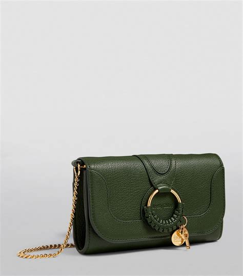 See by Chloé Leather Chain Wallet Handbags